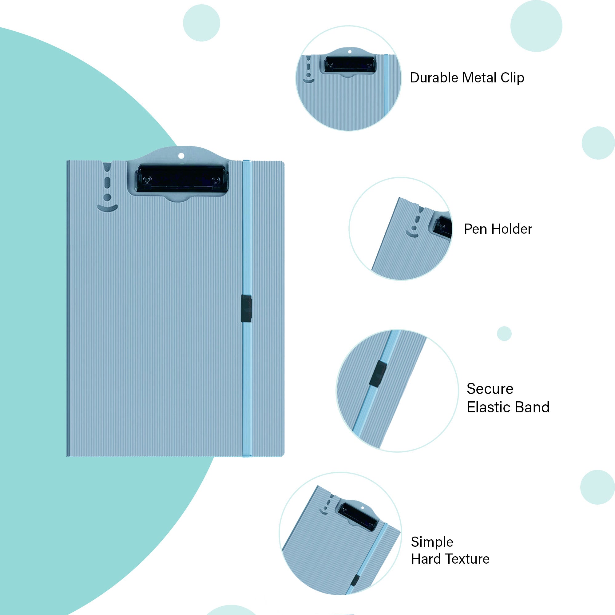 Secure Folding Clipboard - Vertical