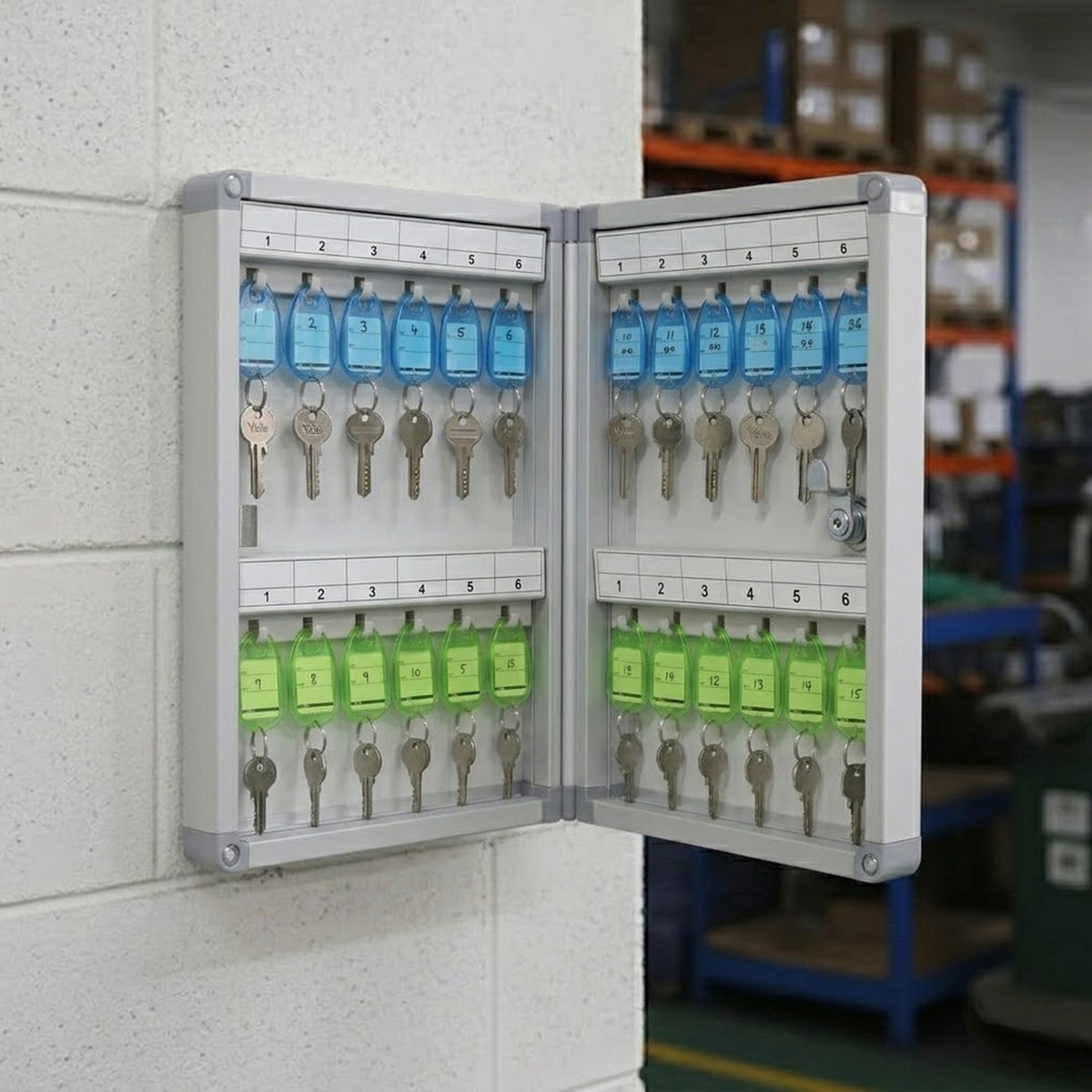Aluminum Key Box - 24 Slots - oddpod