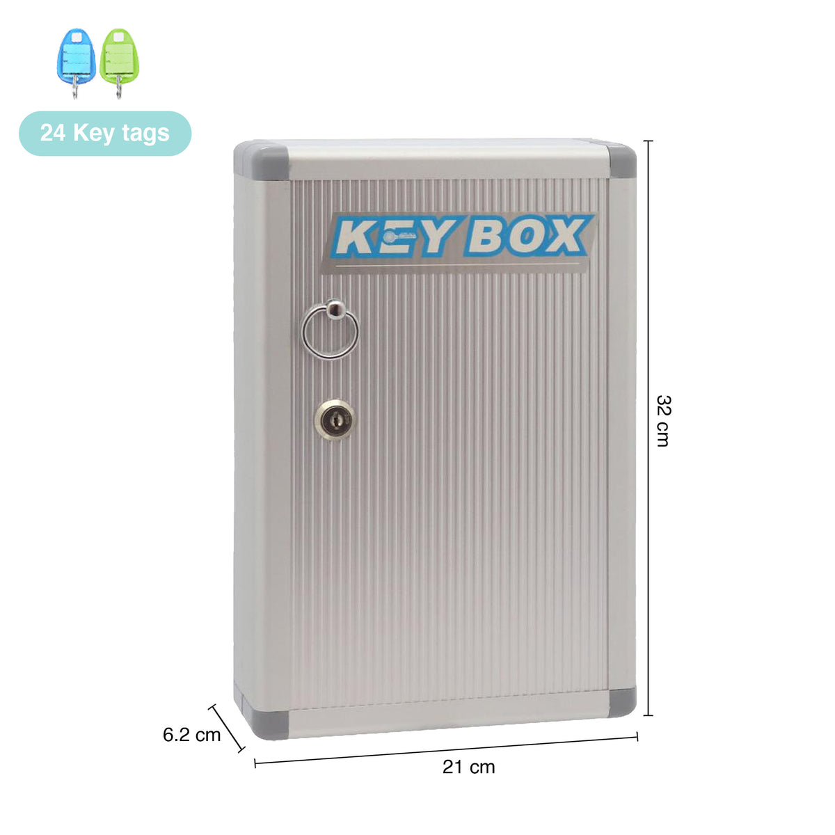 Aluminum Key Box - 24 Slots - oddpod