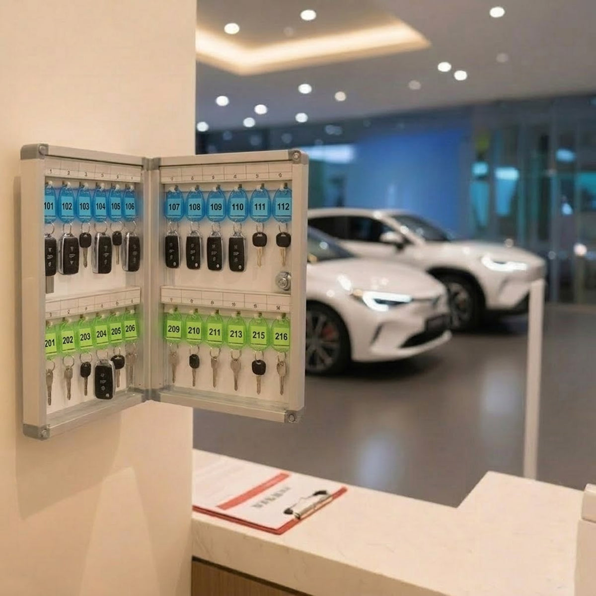 Aluminum Key Box - 24 Slots - oddpod