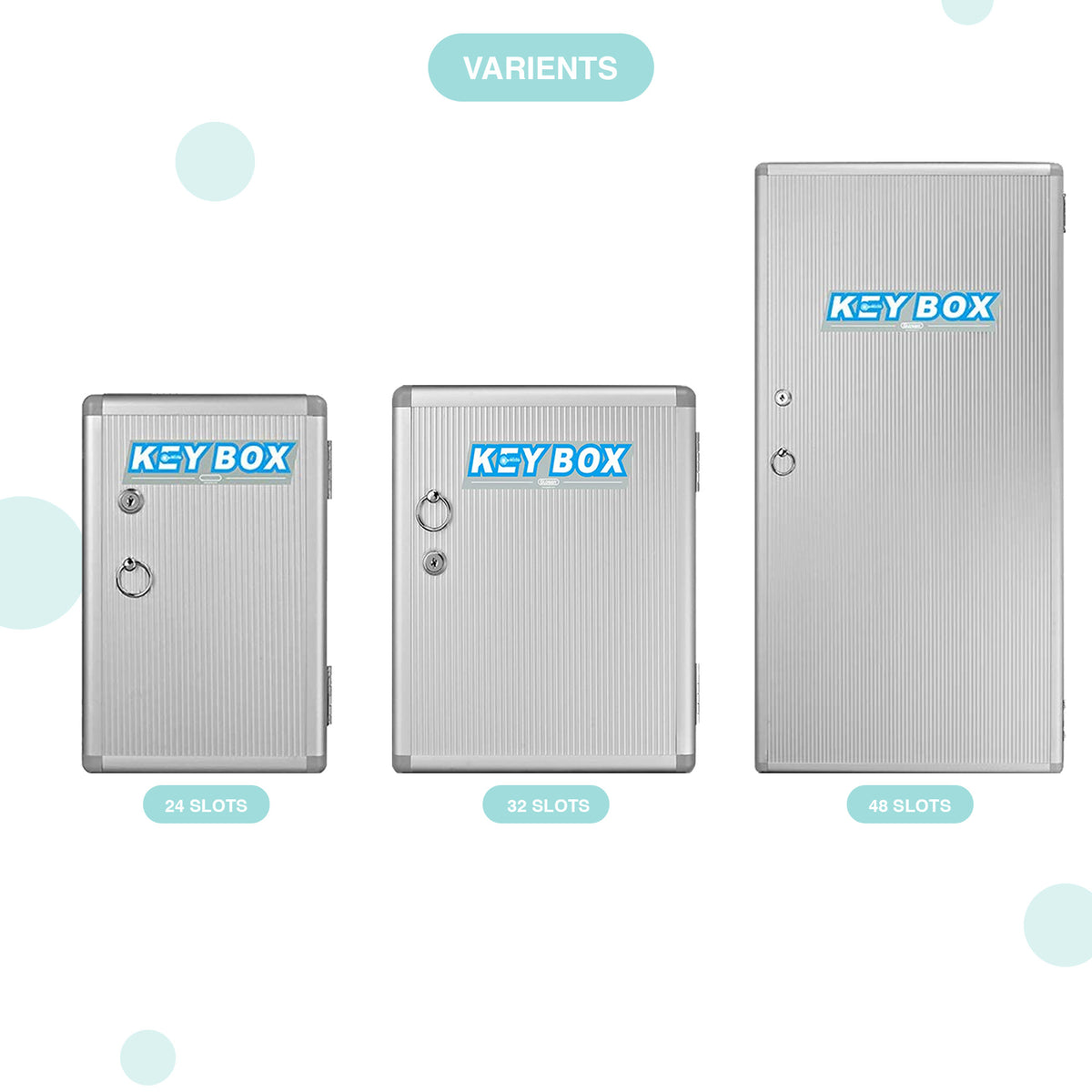 Aluminum Key Box - 32 Slots - oddpod