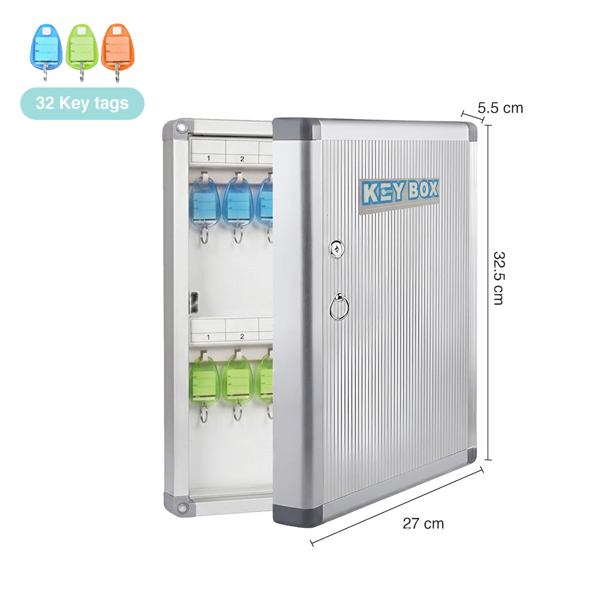 Aluminum Key Box - 32 Slots - oddpod