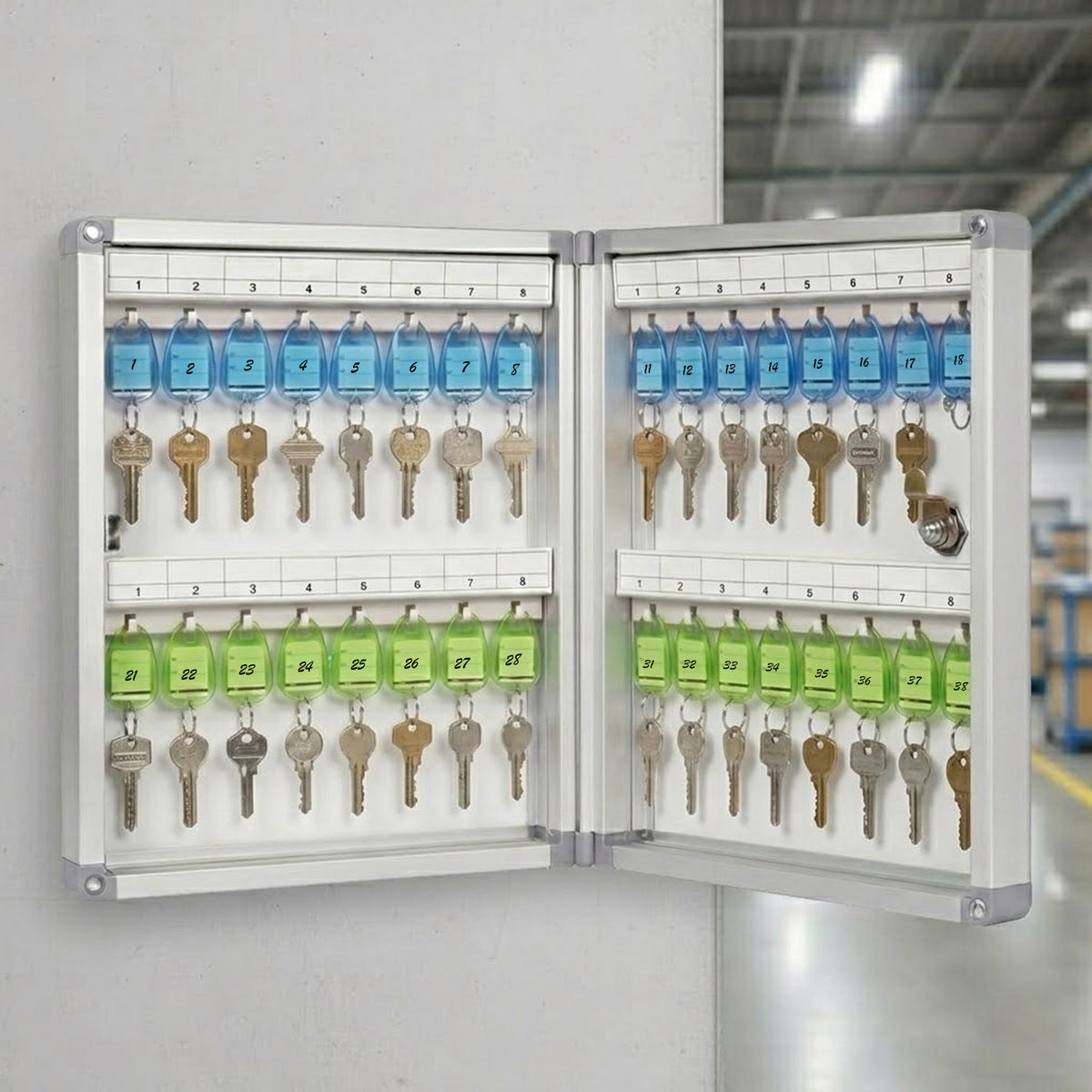 Aluminum Key Box - 32 Slots - oddpod