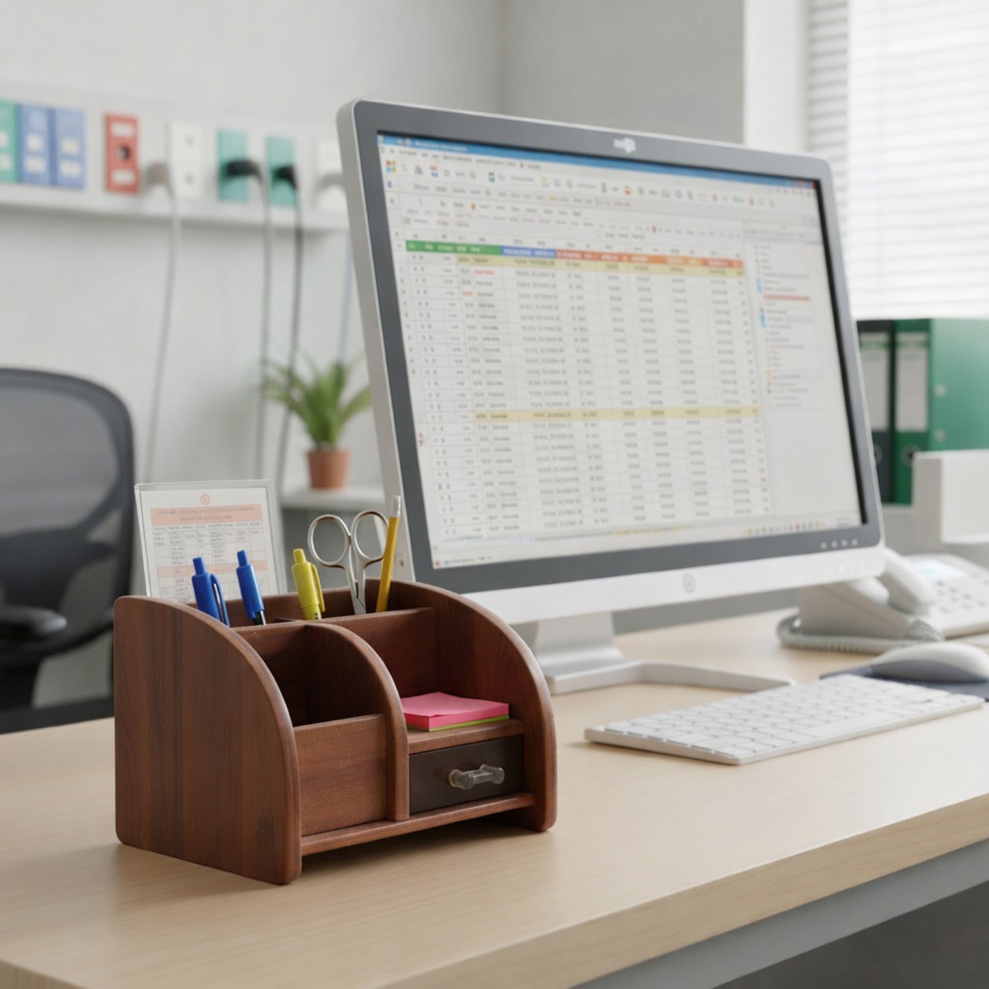 Standard Wooden Pen Stand