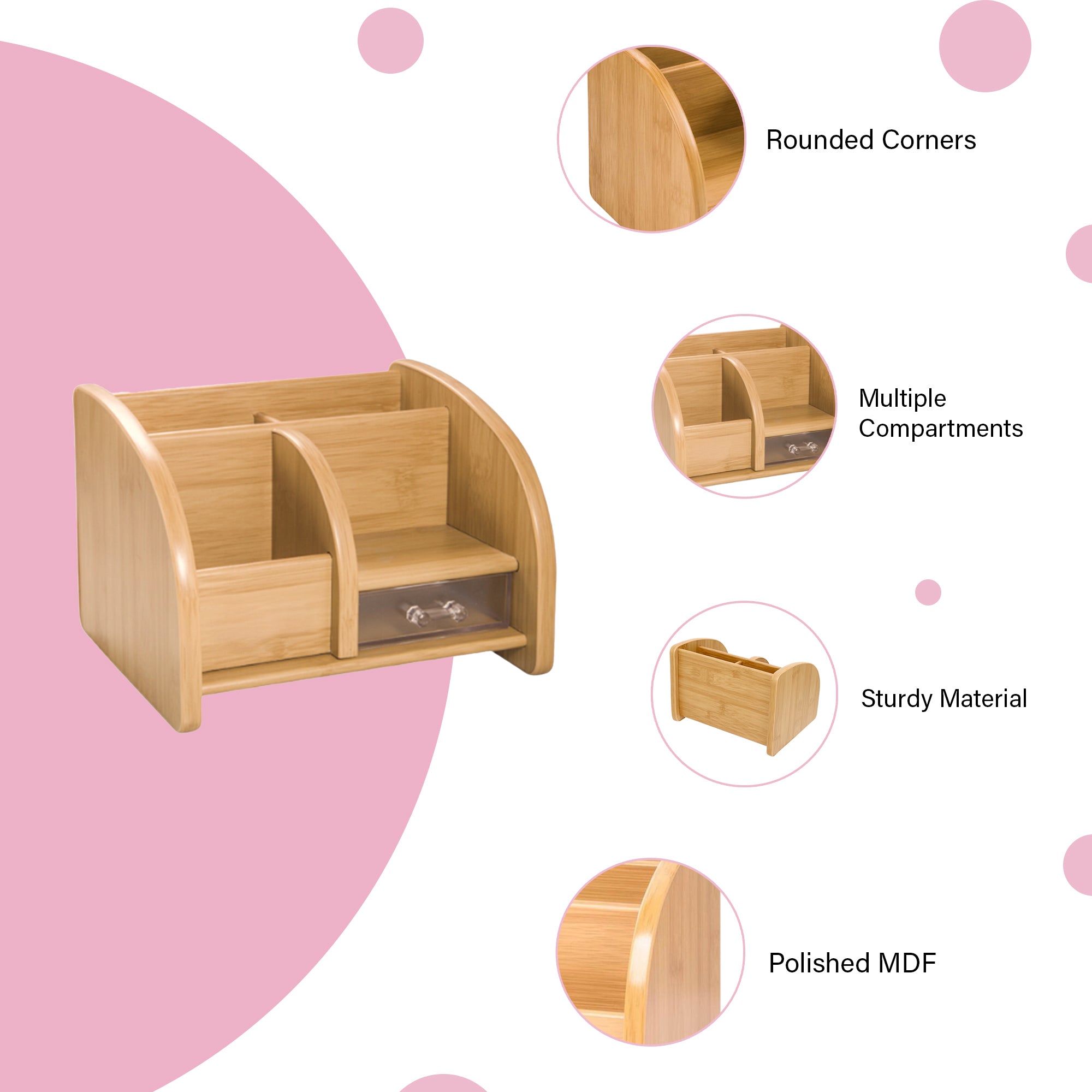 Standard Wooden Pen Stand