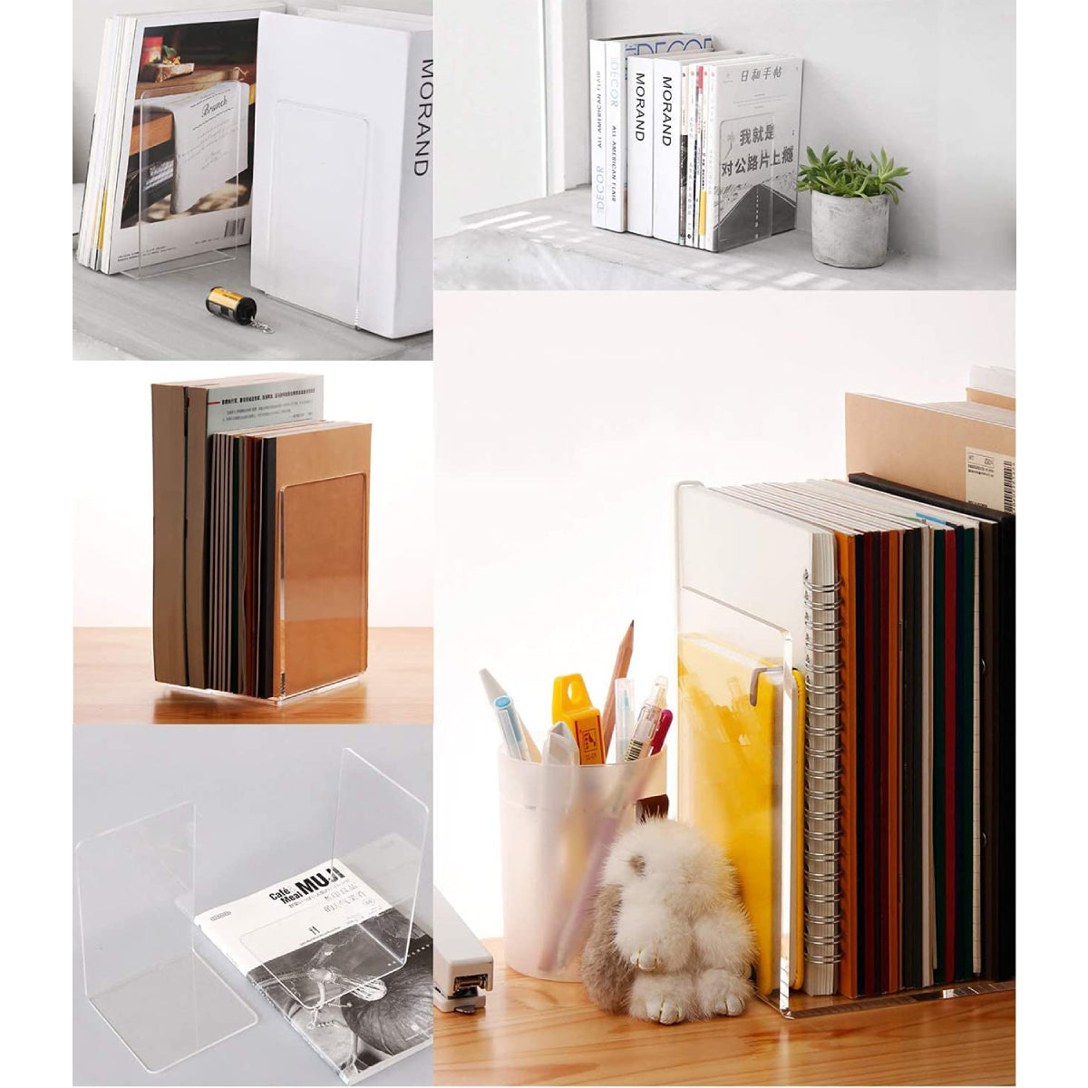 Acrylic Bookends