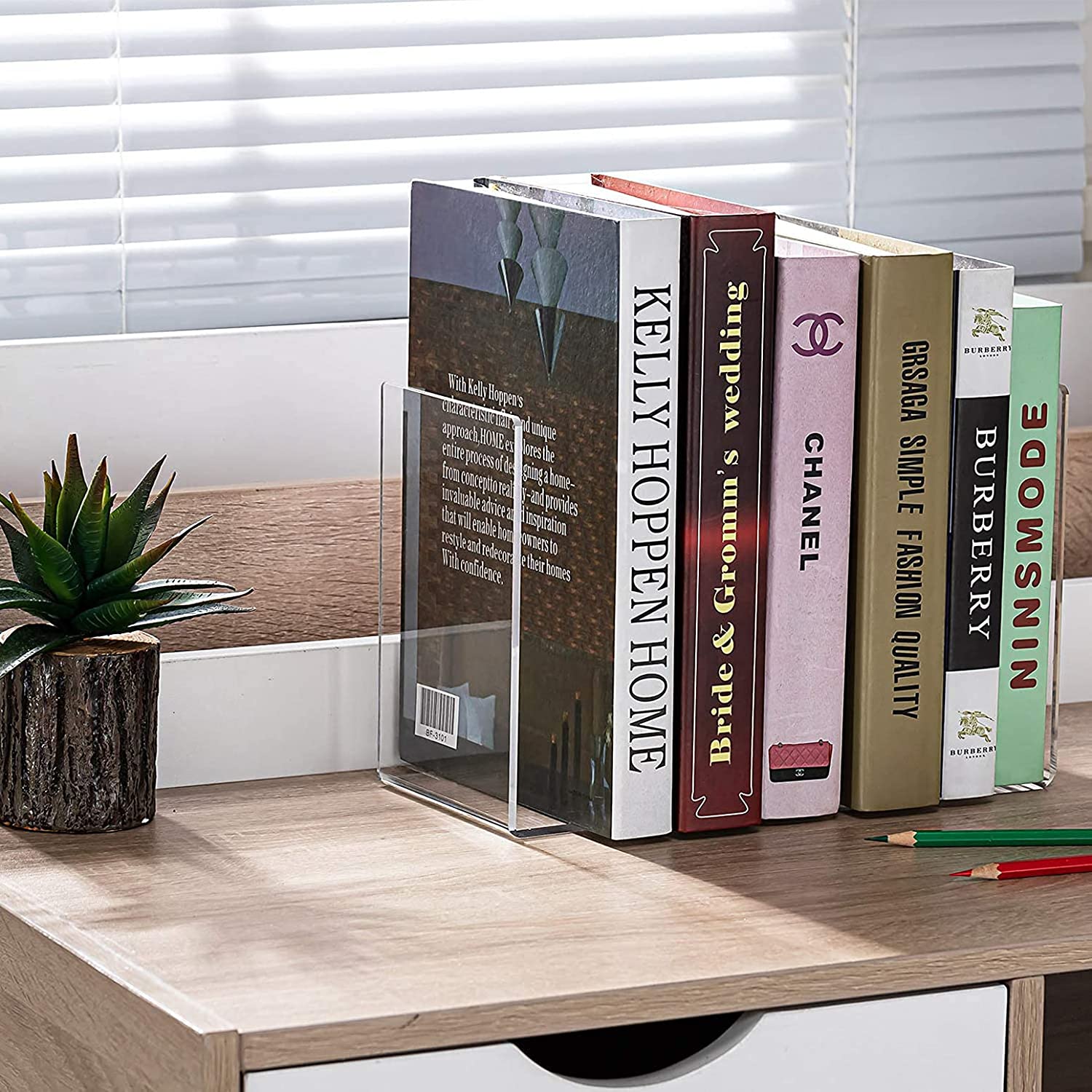 Acrylic Bookends