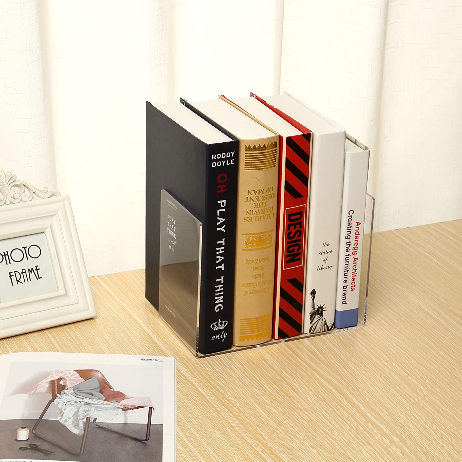 Acrylic Bookends