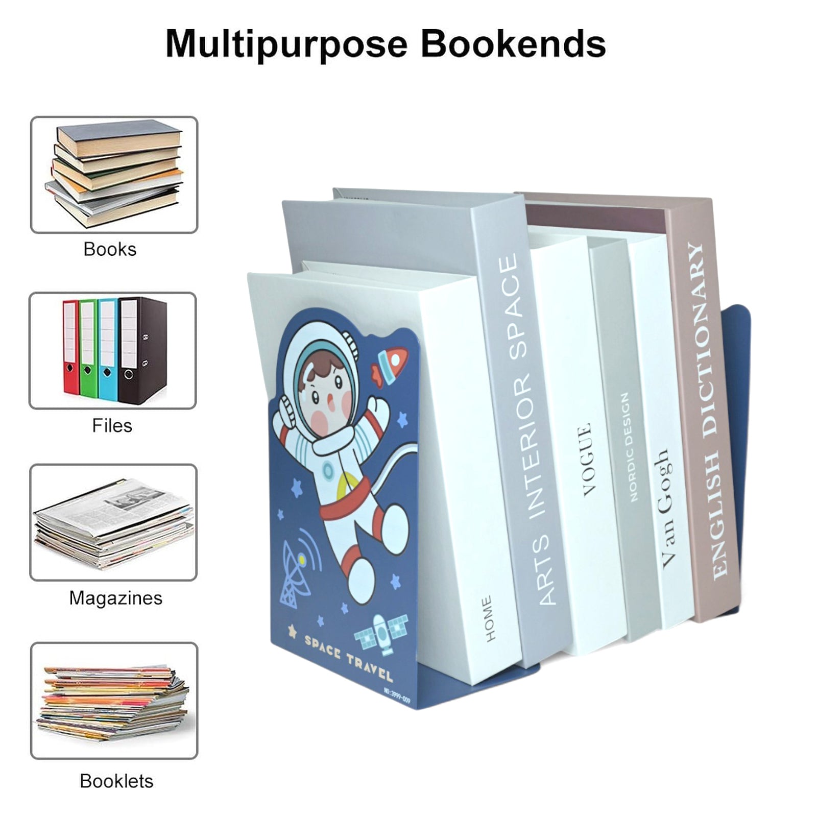 Space Travel Bookends