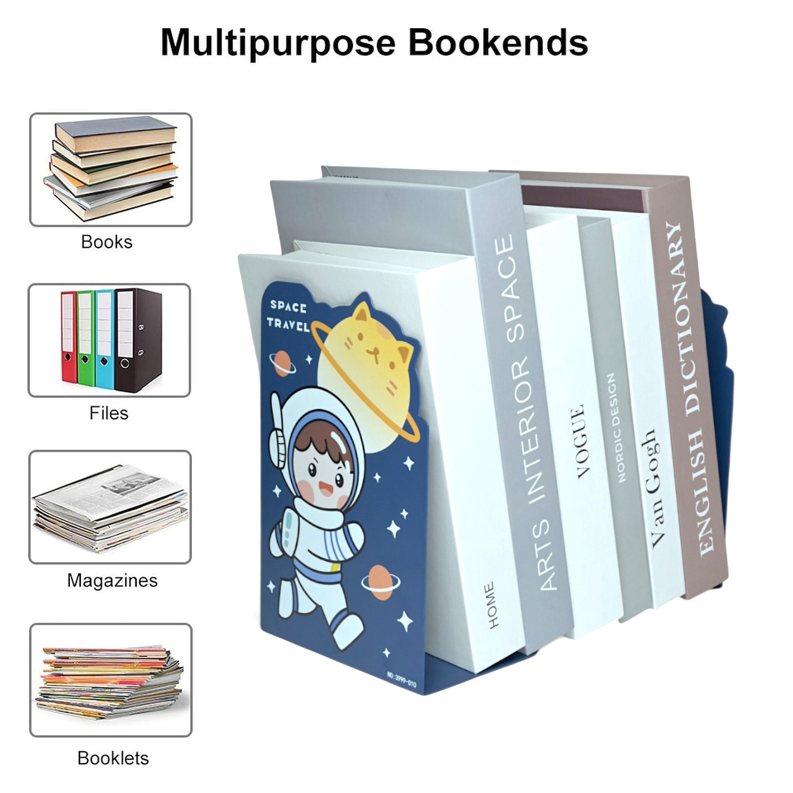 Space Travel Bookends