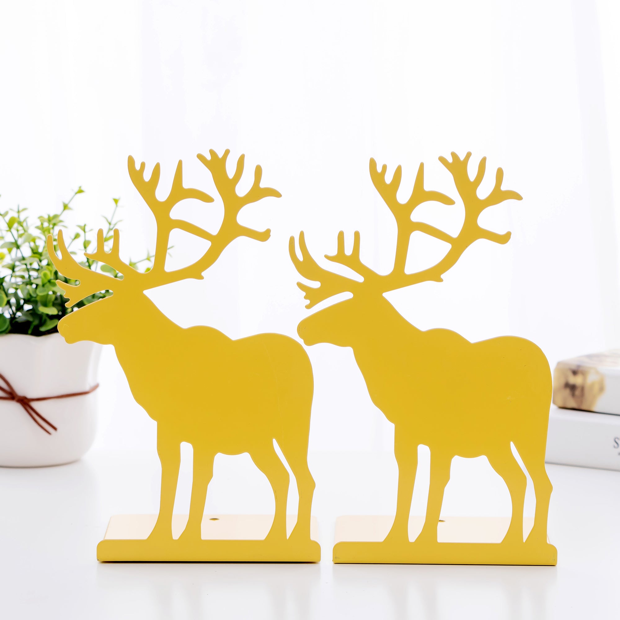 Deer Bookends