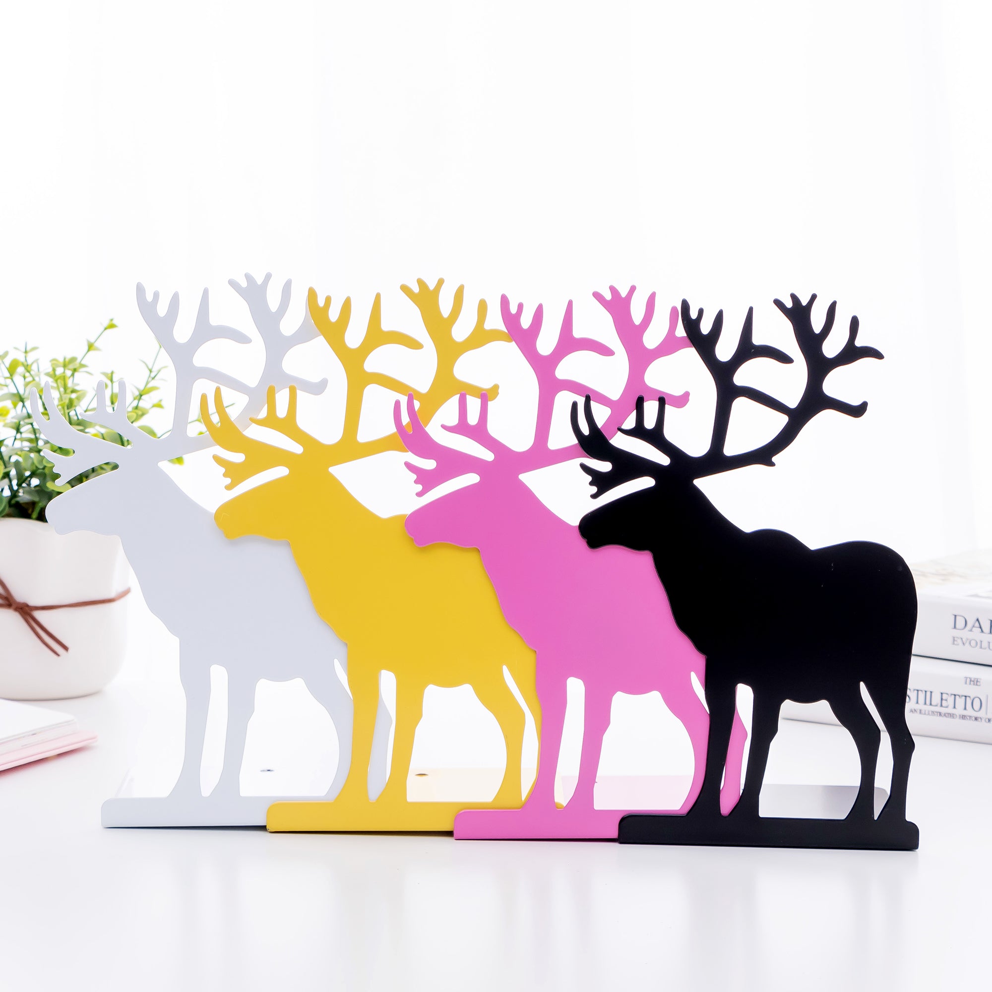 Deer Bookends