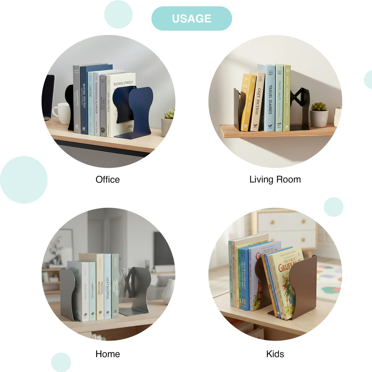 Expandable Bookend - Simplex - oddpod