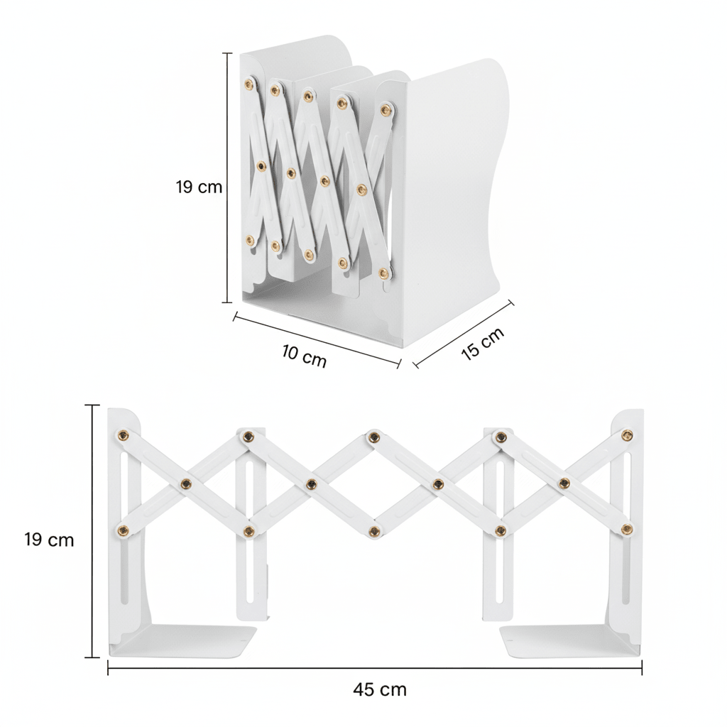 Expandable Bookend - Simplex - oddpod