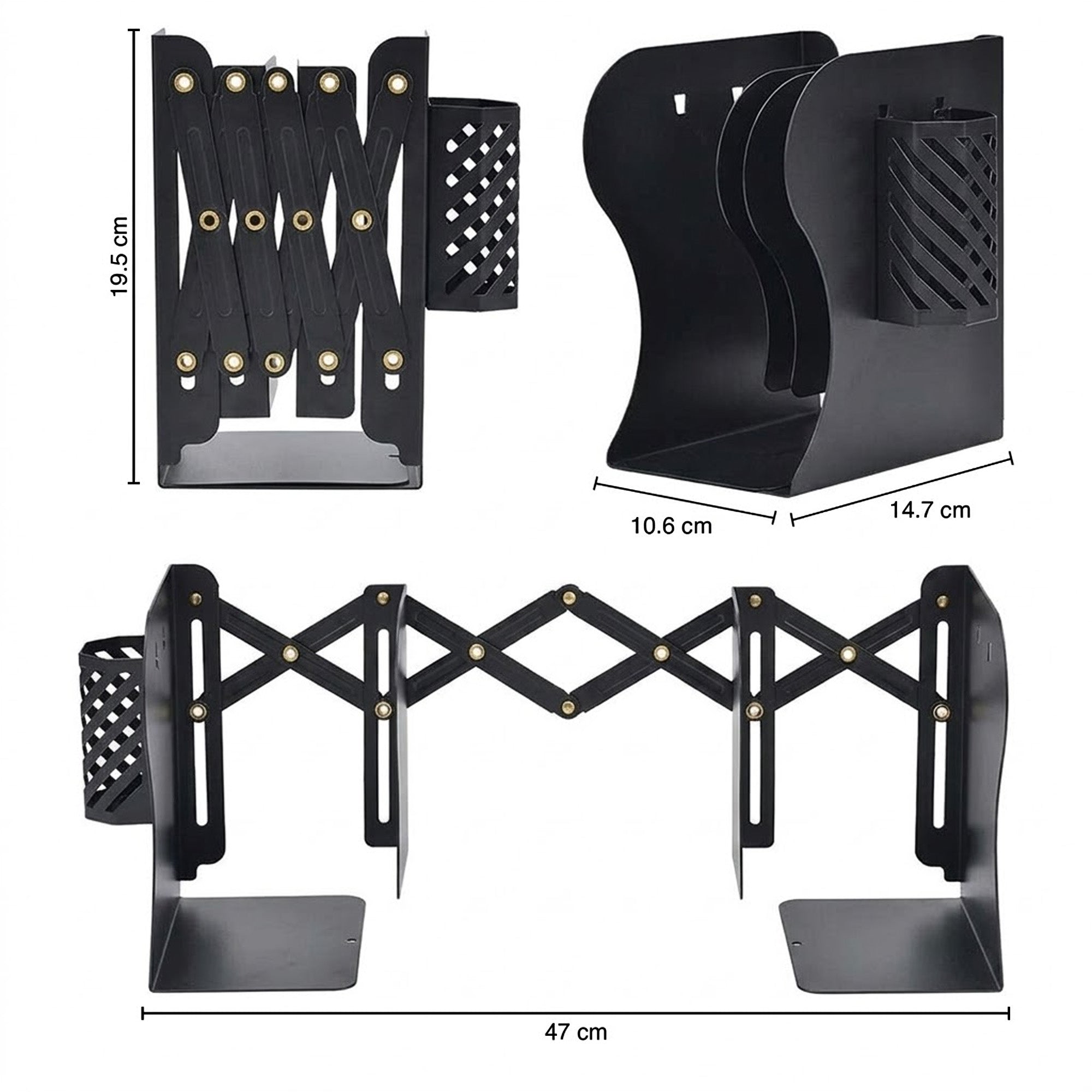 Expandable Bookend - XO