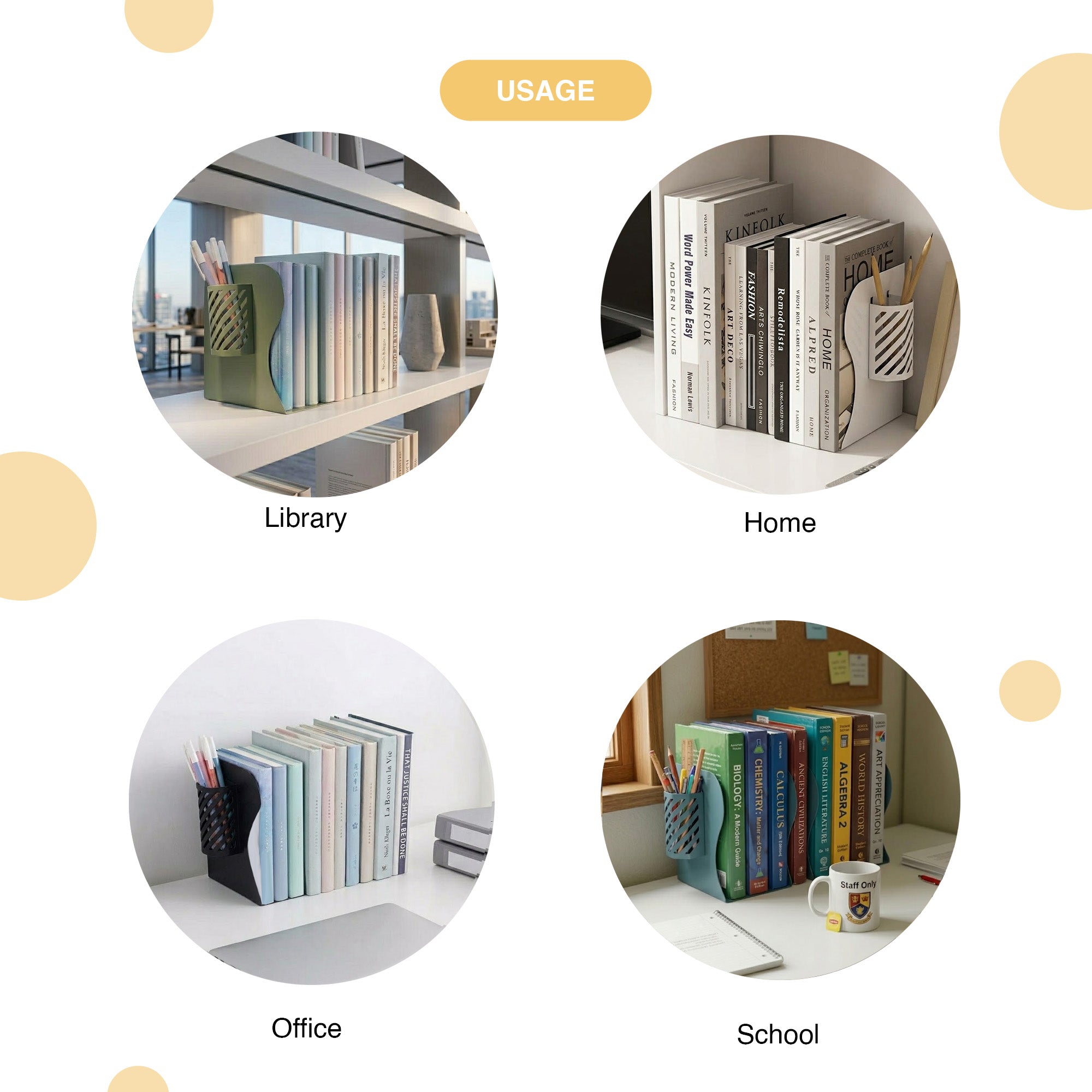 Expandable Bookend - XO