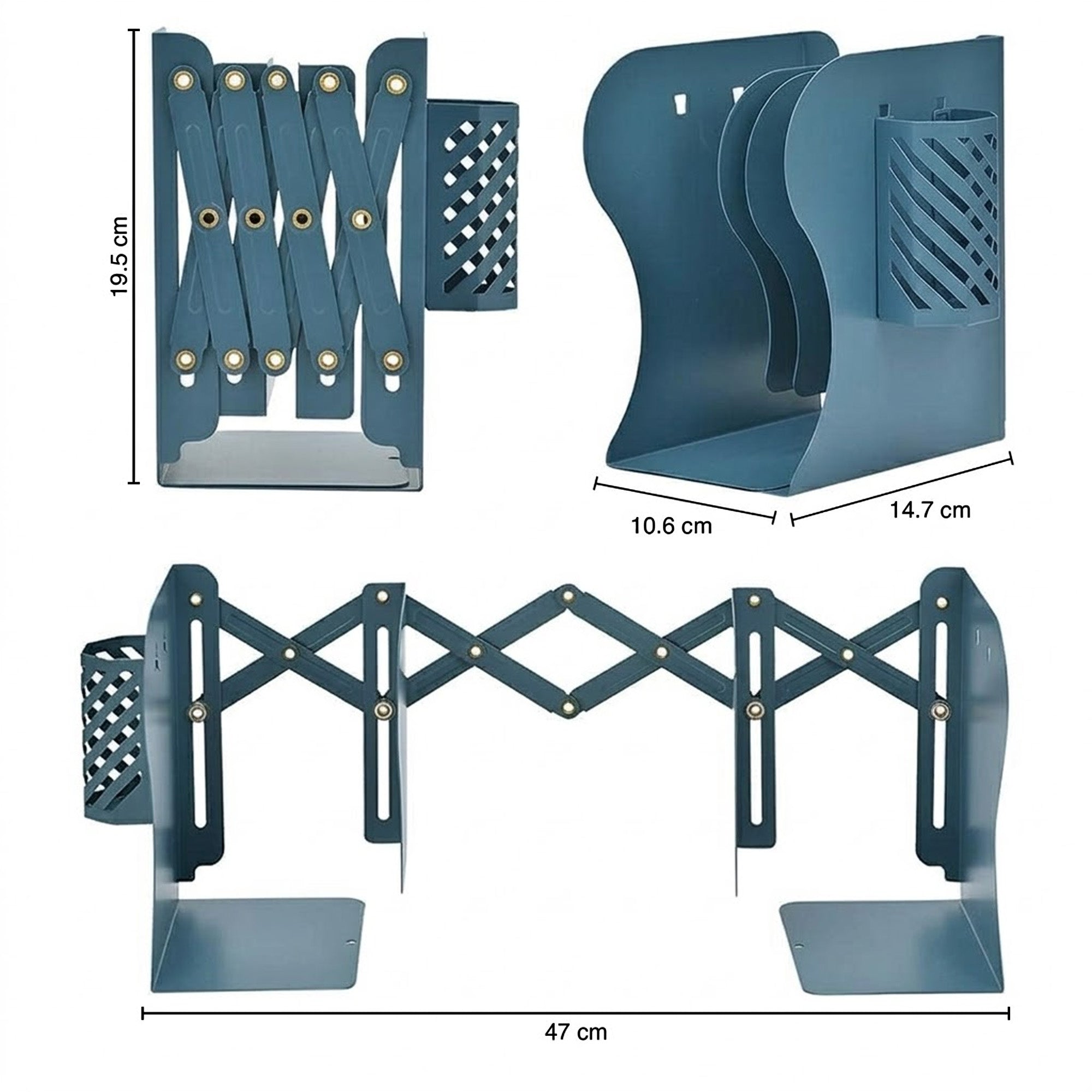 Expandable Bookend - XO