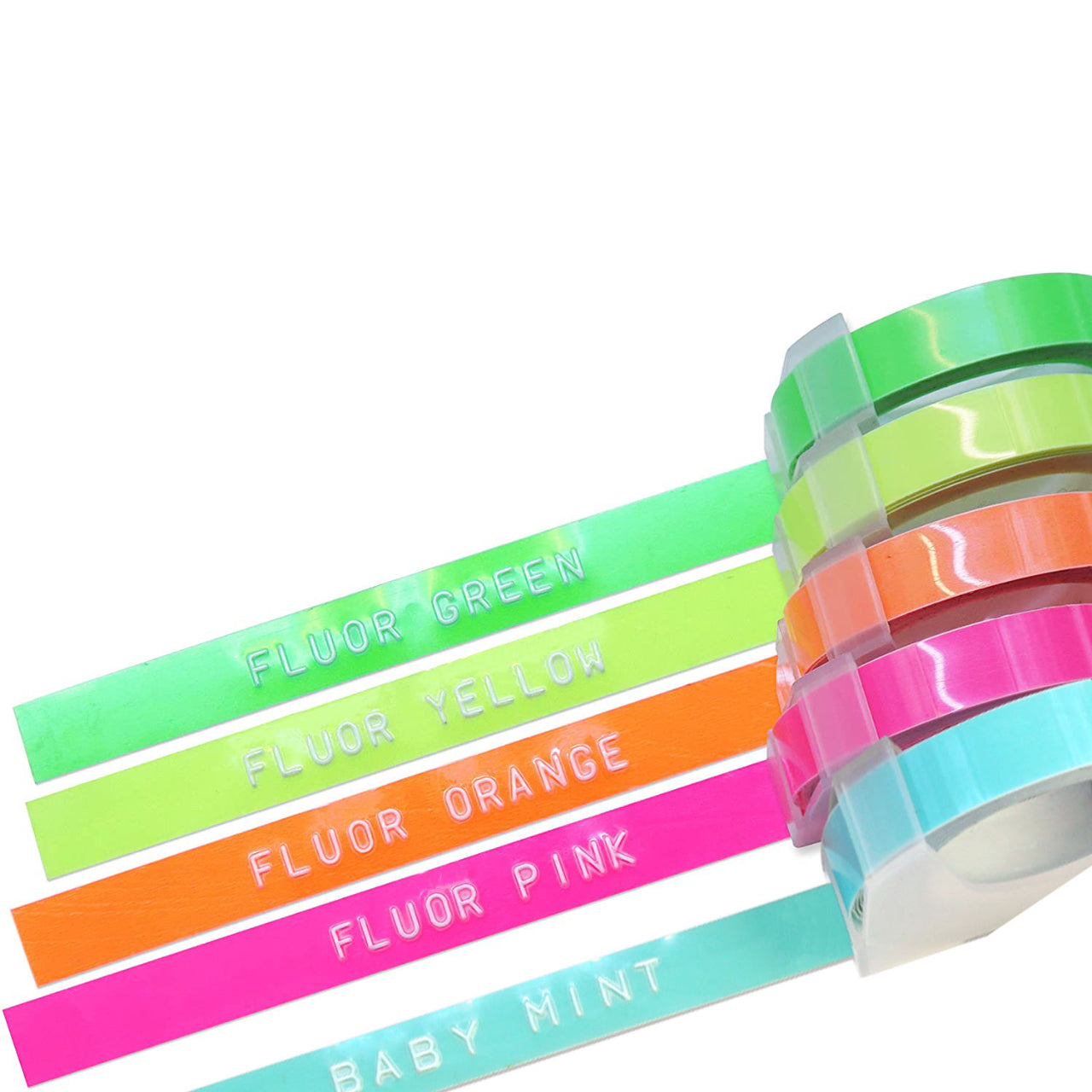 Embossing Tapes - Fluoro Combo