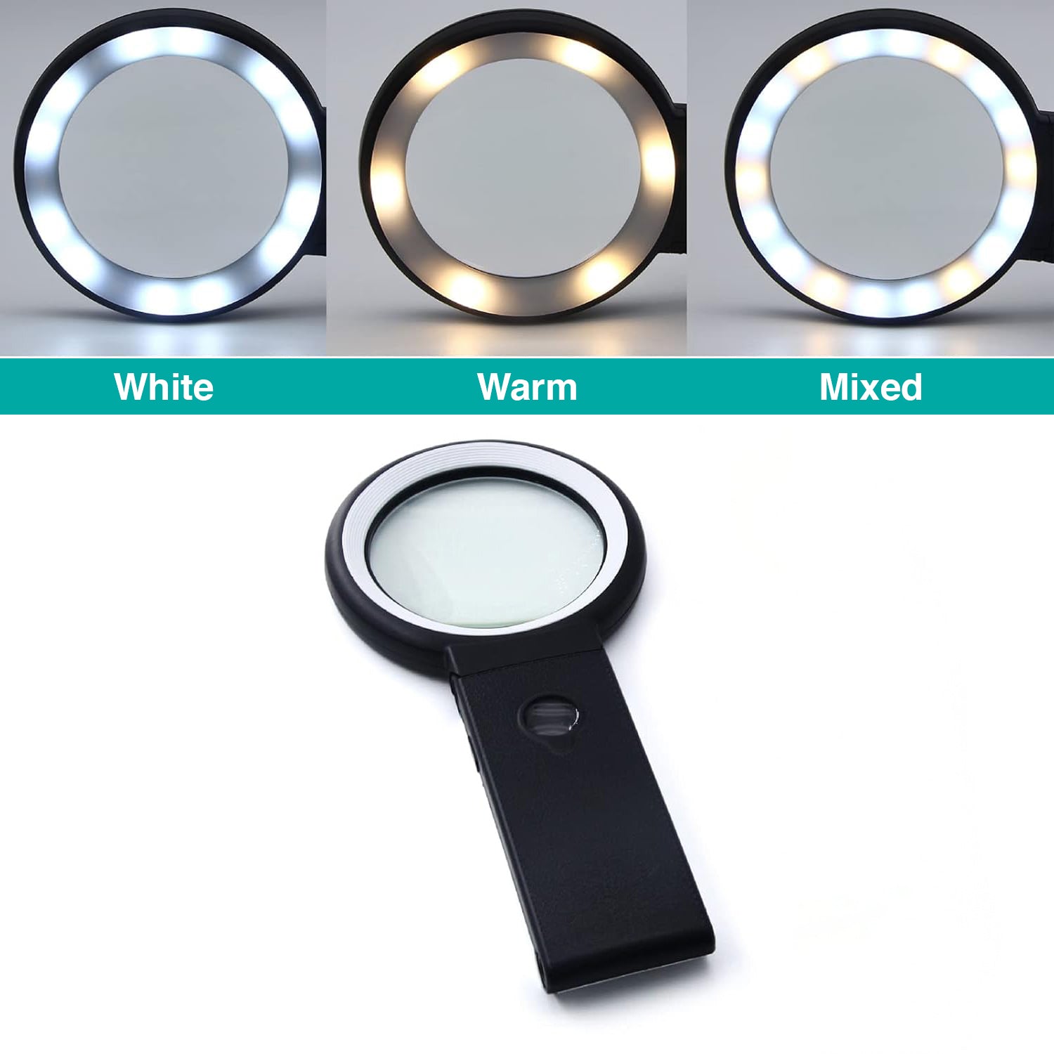 18 LED 10x/30x Foldable Magnifier