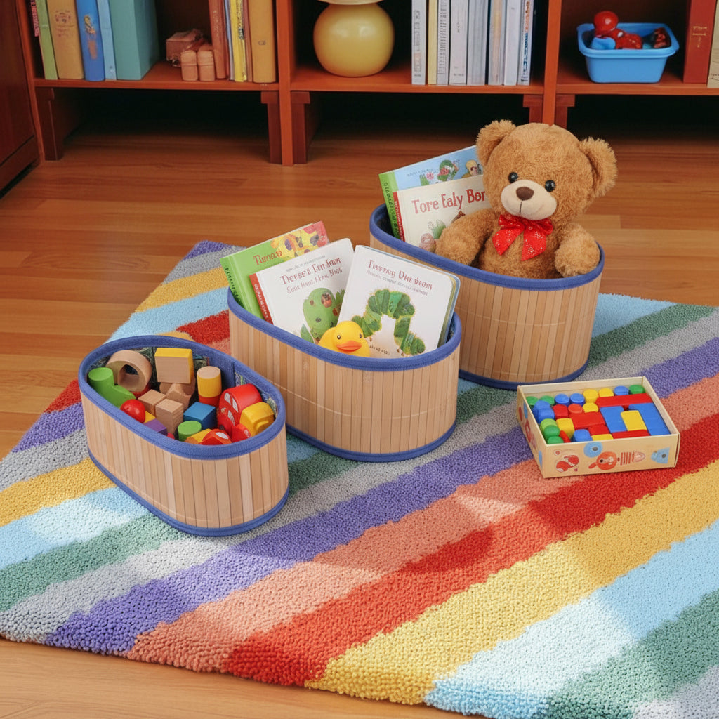 Bambox Storage Baskets - Oval