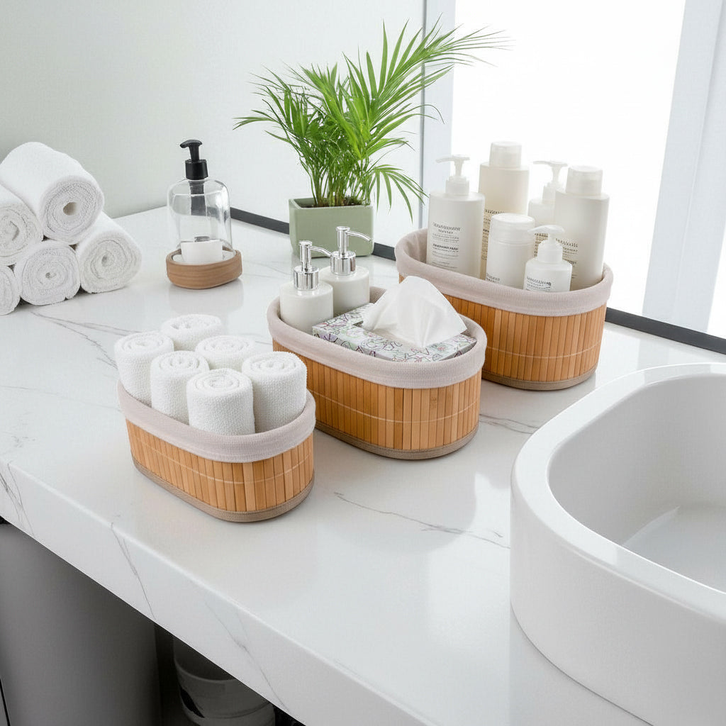 Bambox Storage Baskets - Oval