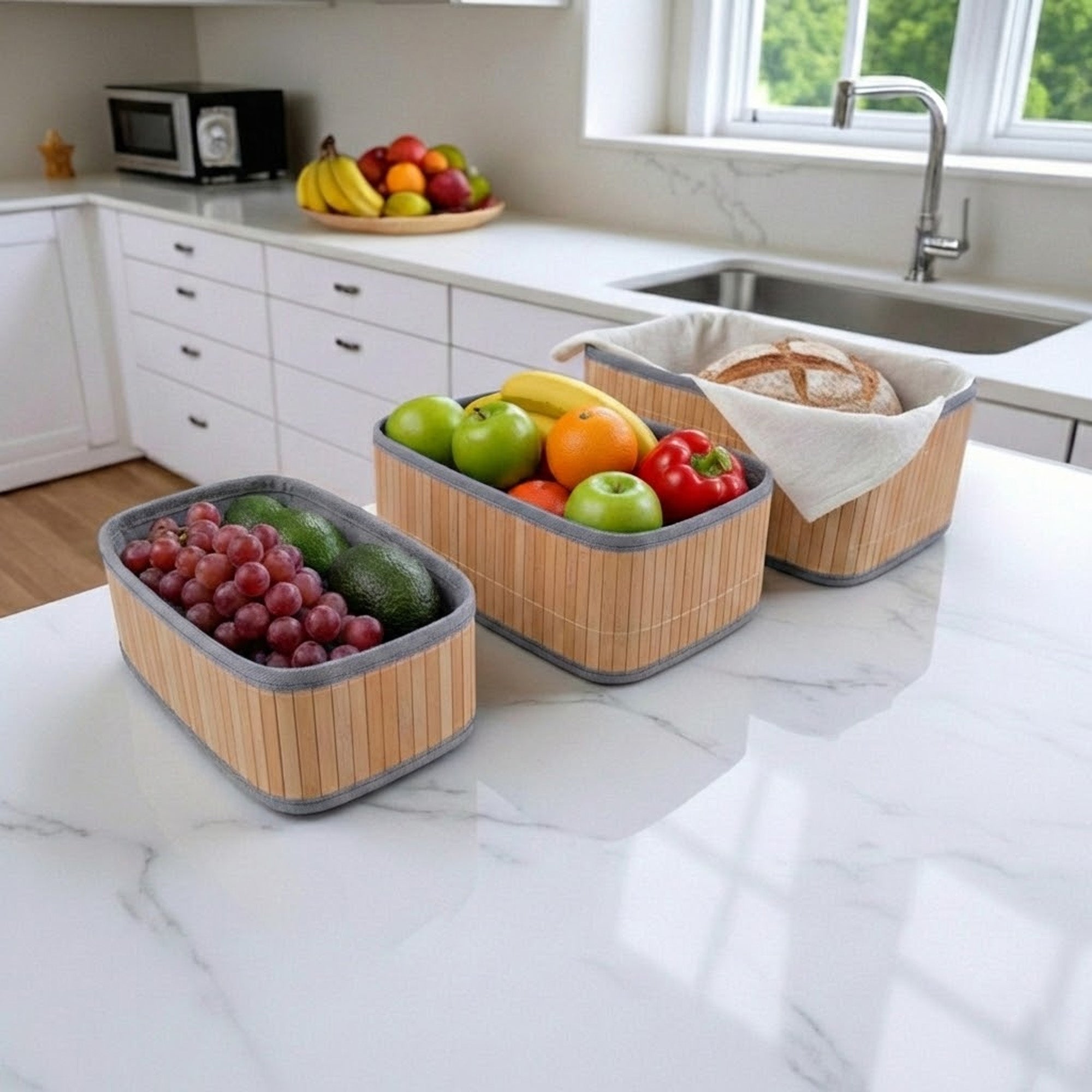 Bambox Storage Baskets - Rect