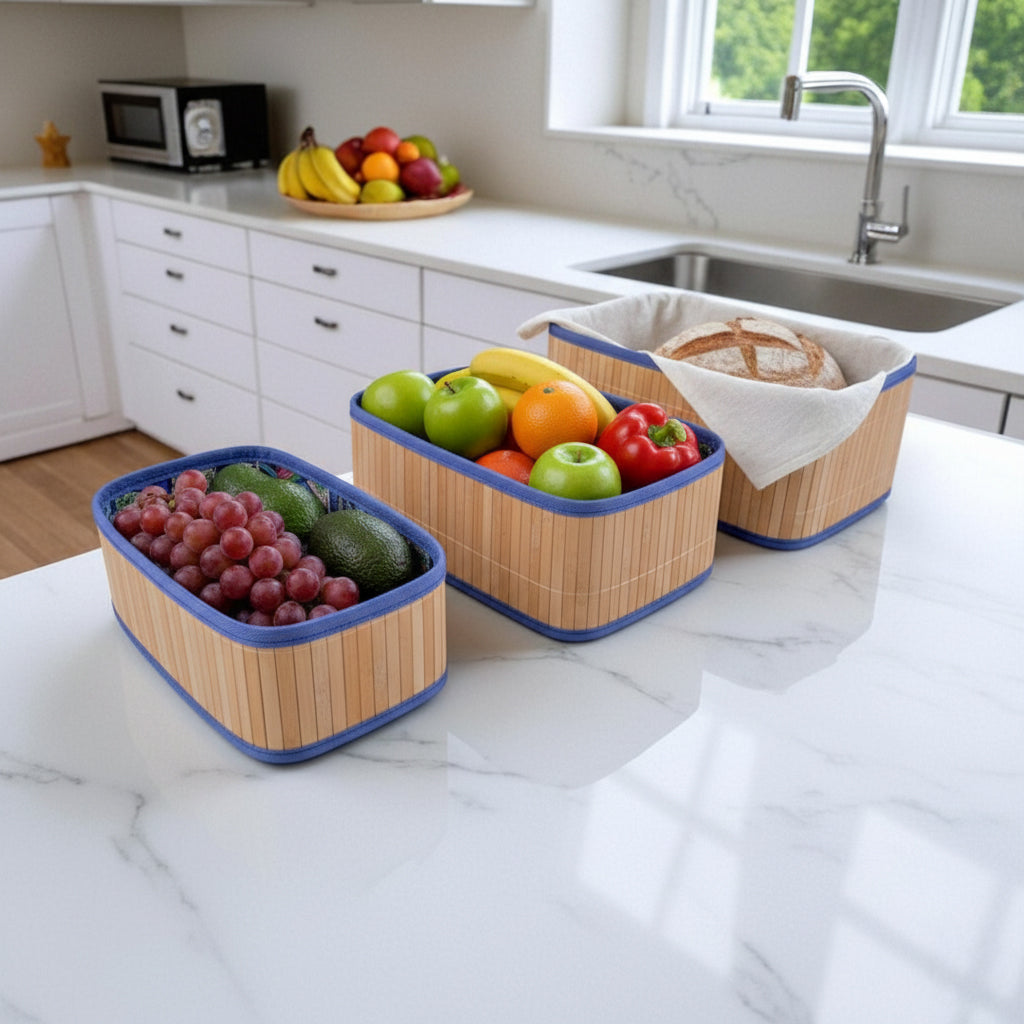 Bambox Storage Baskets - Rect