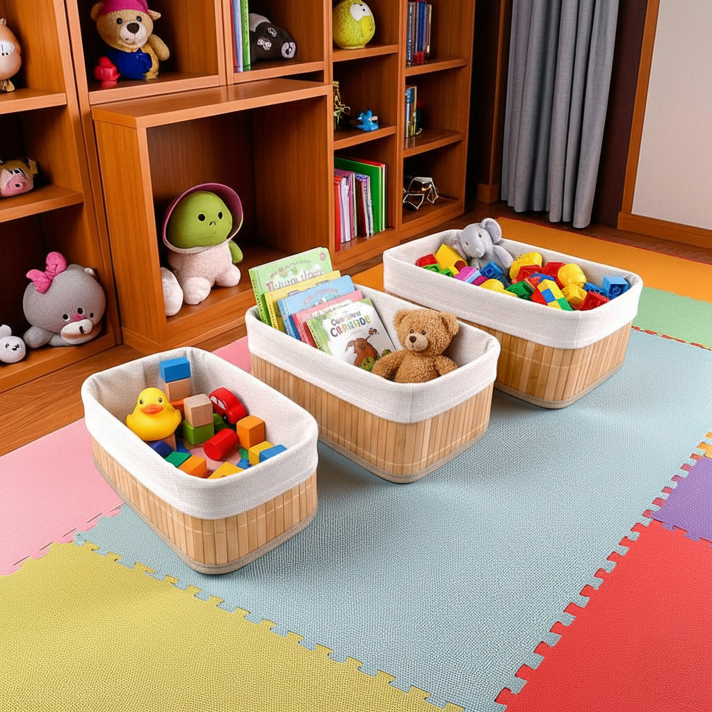 Bambox Storage Baskets - Rect