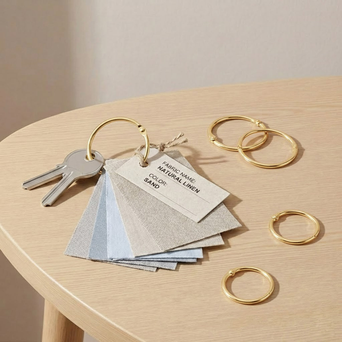 19mm Book Rings - Gold - oddpod
