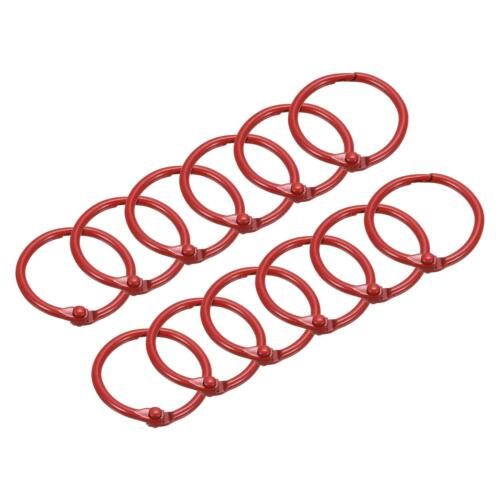 25mm Book Rings - Red