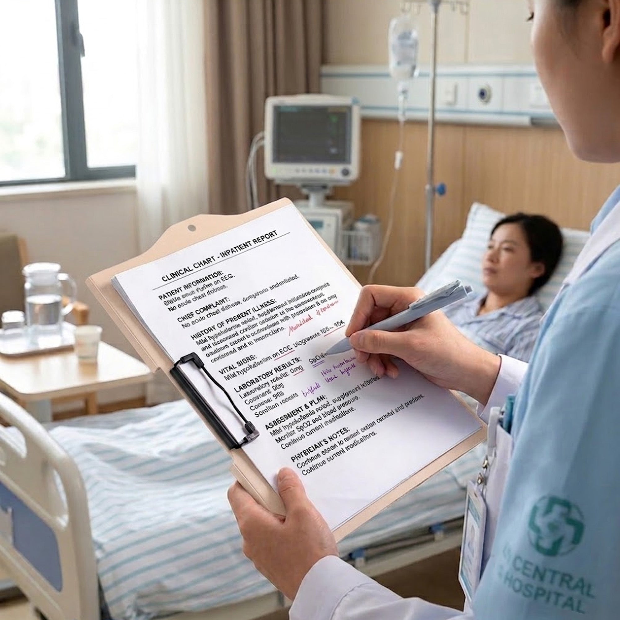 Secure Folding Clipboard - Horizontal