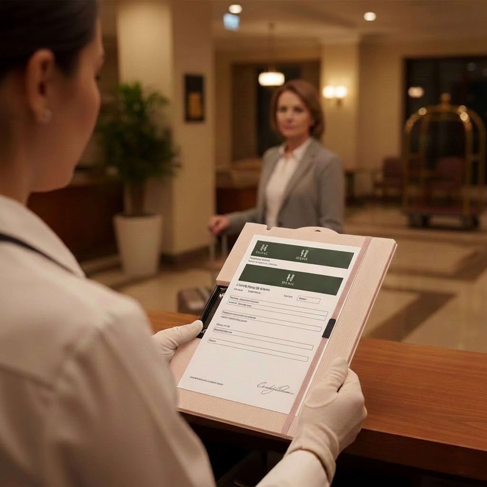 Secure Folding Clipboard - Horizontal