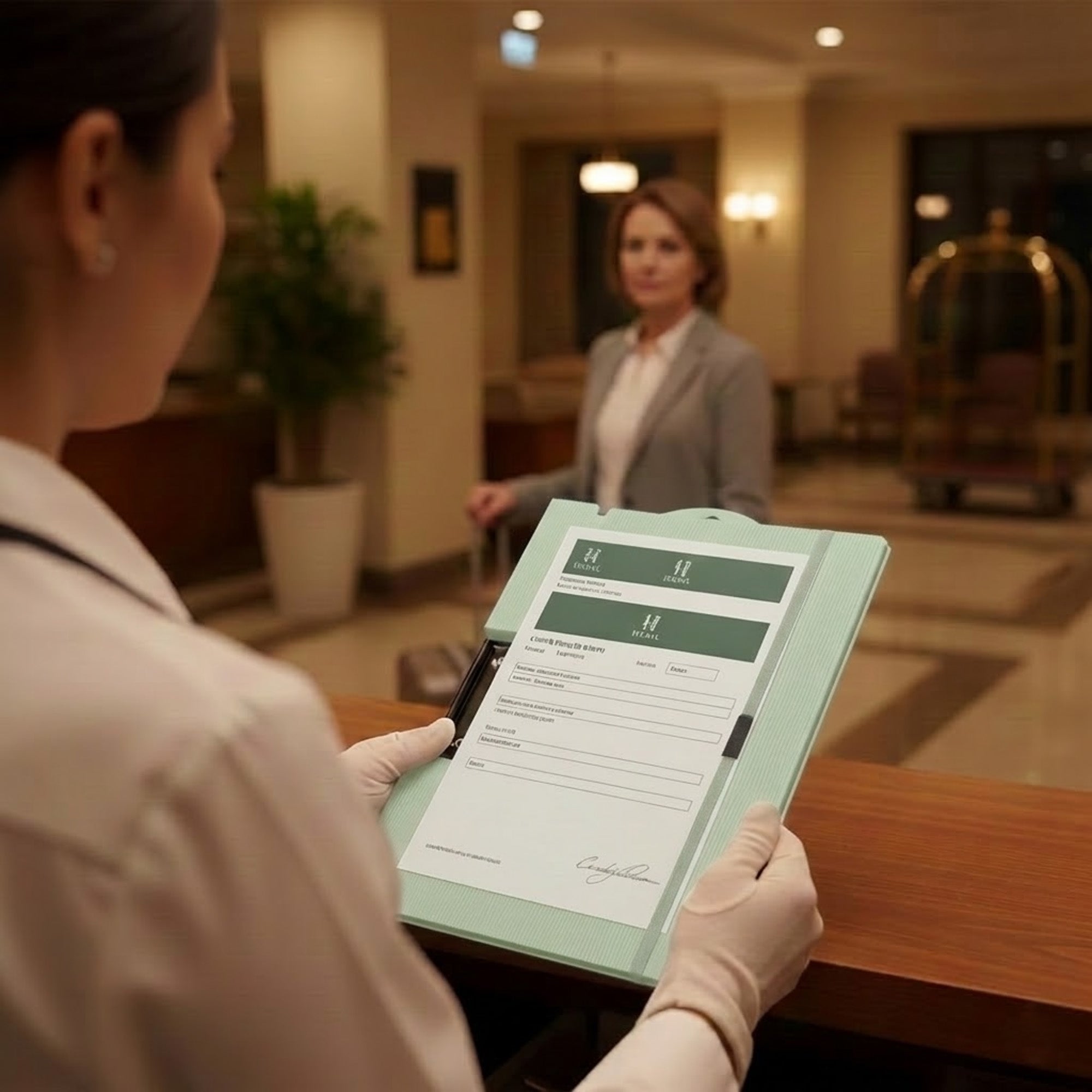 Secure Folding Clipboard - Horizontal