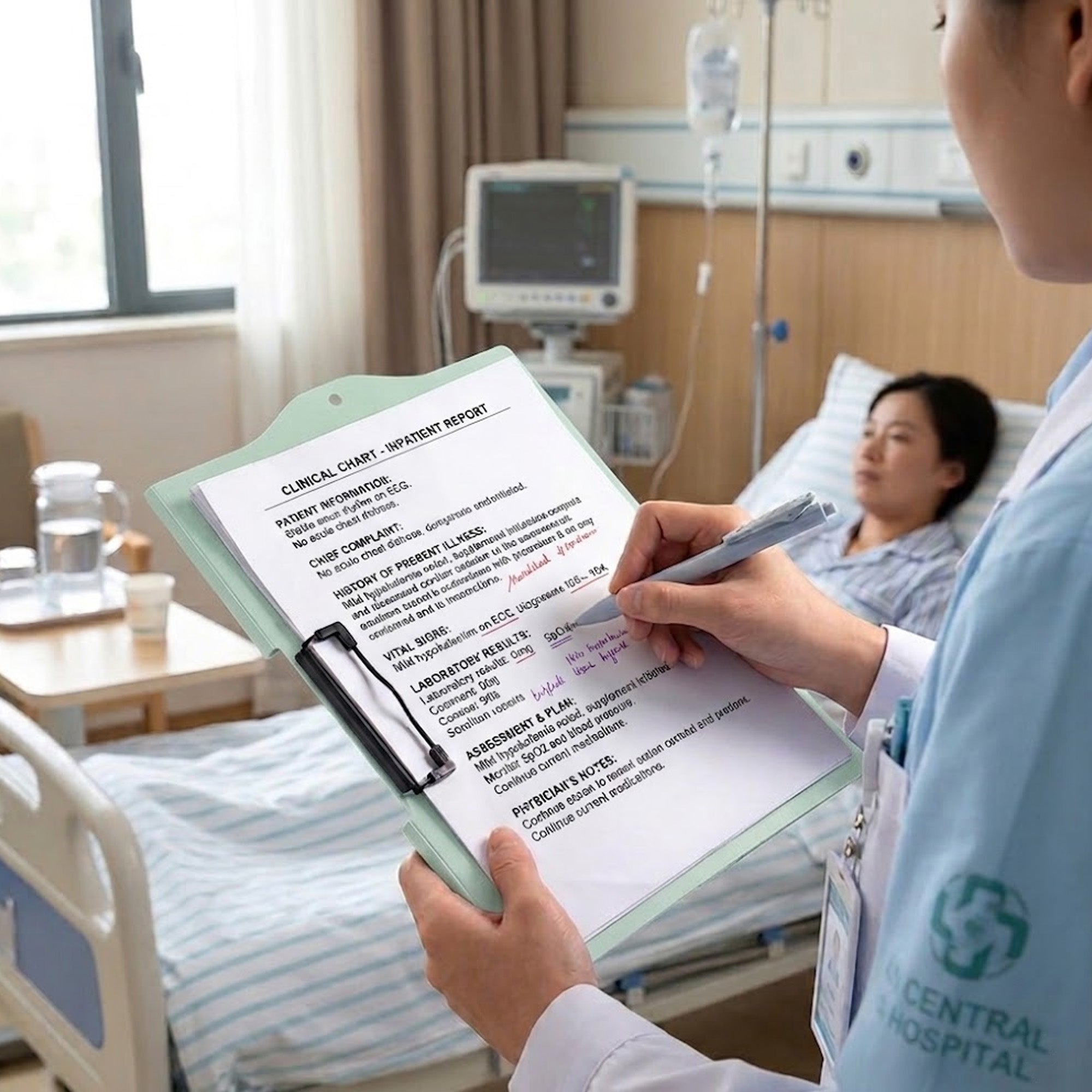 Secure Folding Clipboard - Horizontal
