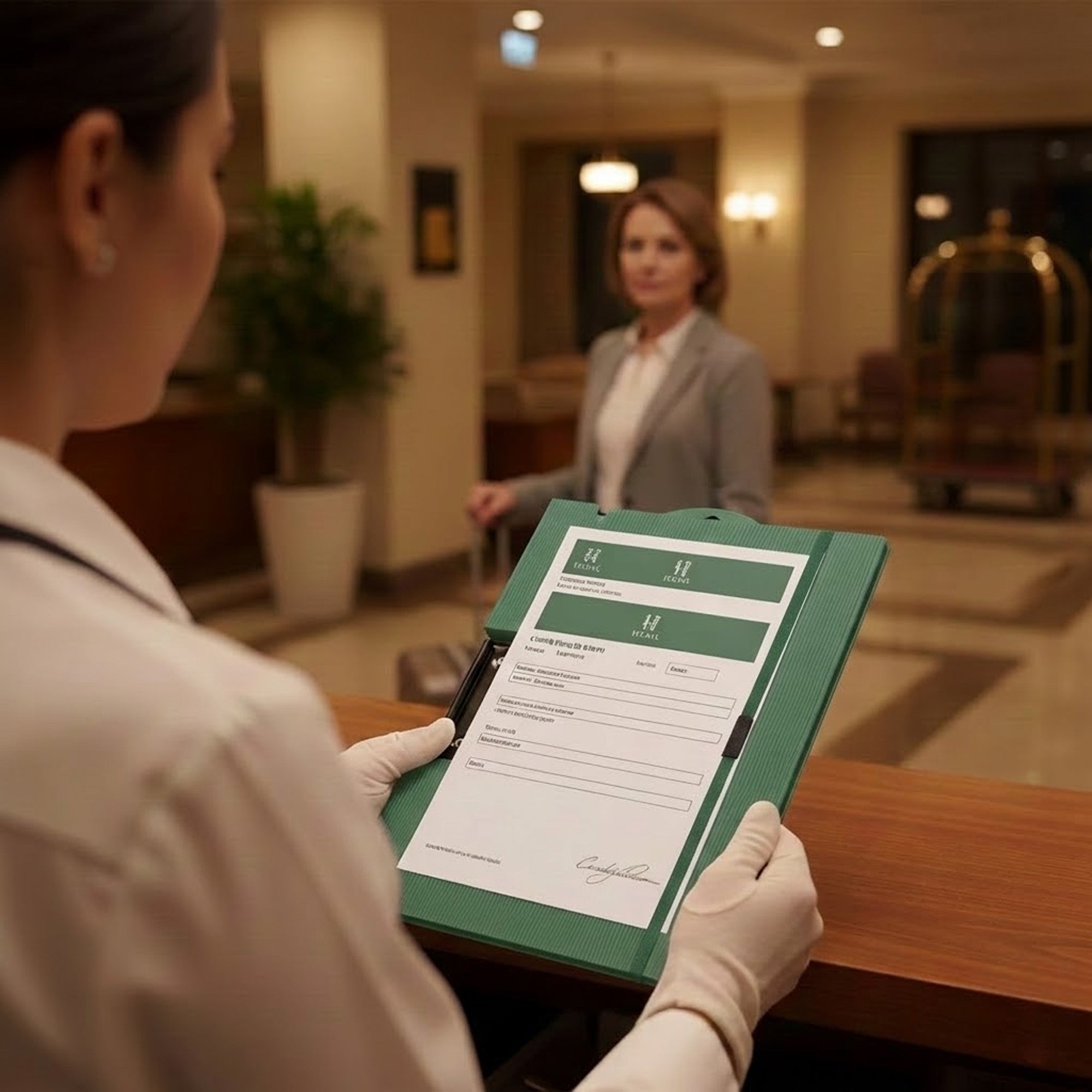 Secure Folding Clipboard - Horizontal