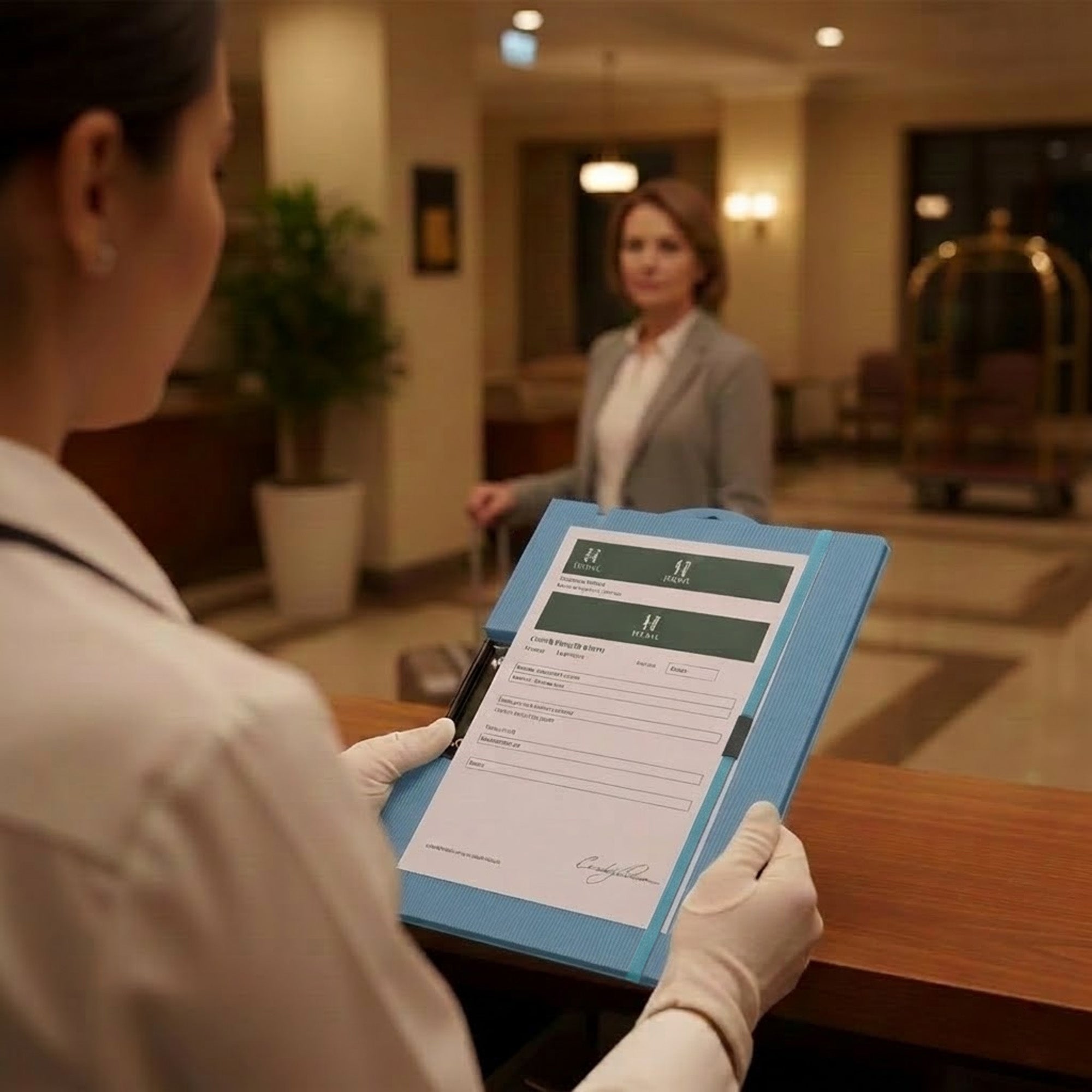 Secure Folding Clipboard - Horizontal