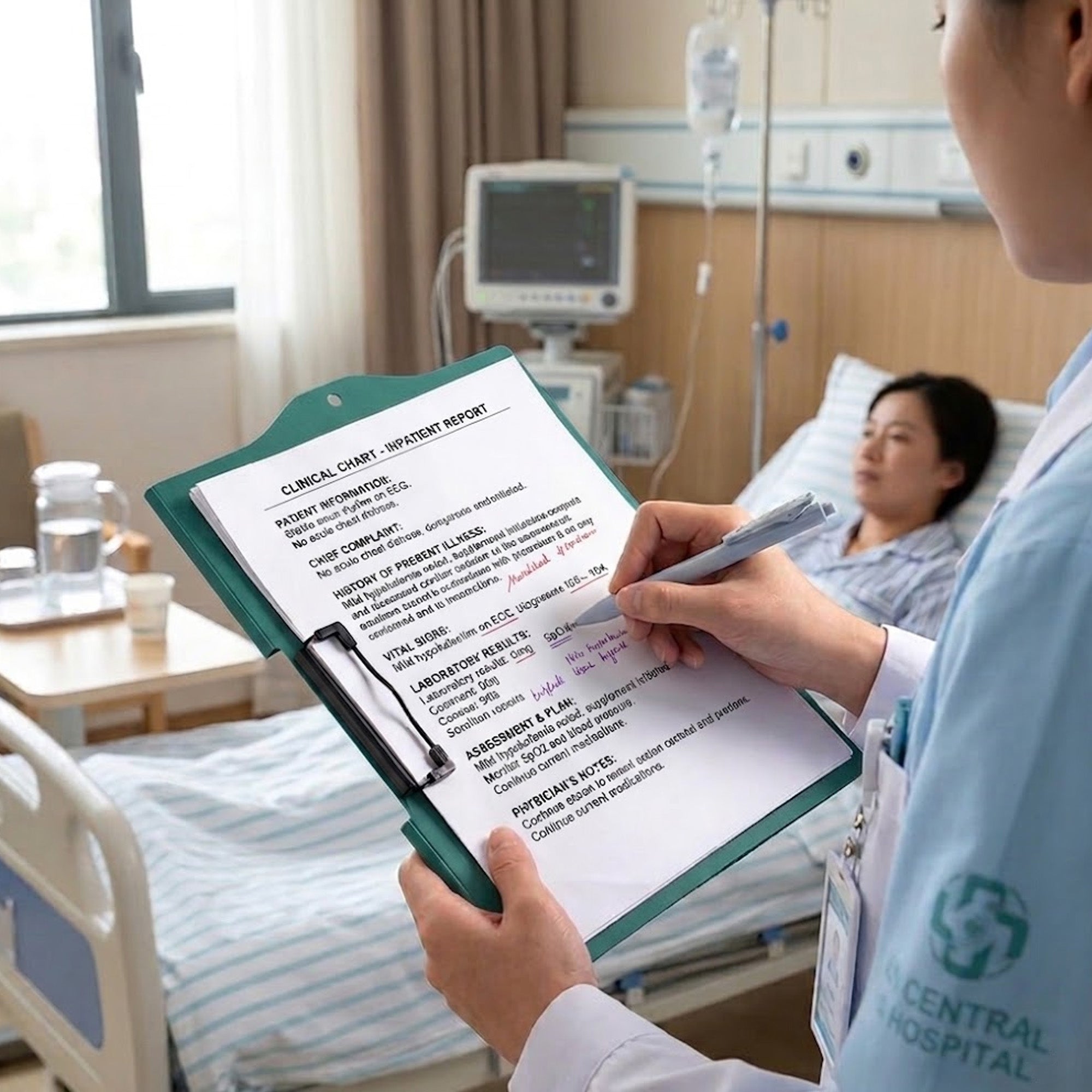 Secure Folding Clipboard - Horizontal