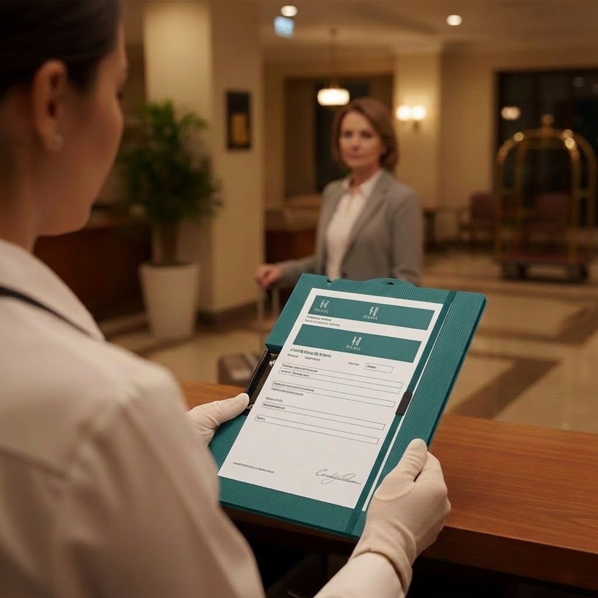Secure Folding Clipboard - Horizontal