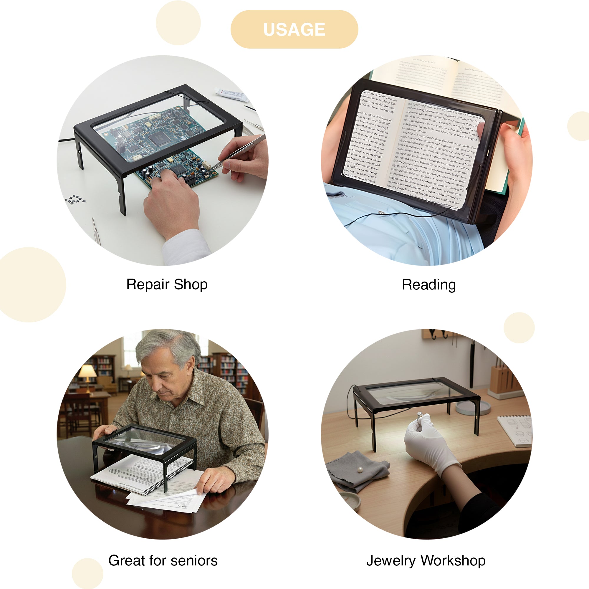 12-LED Handsfree Magnifier - oddpod