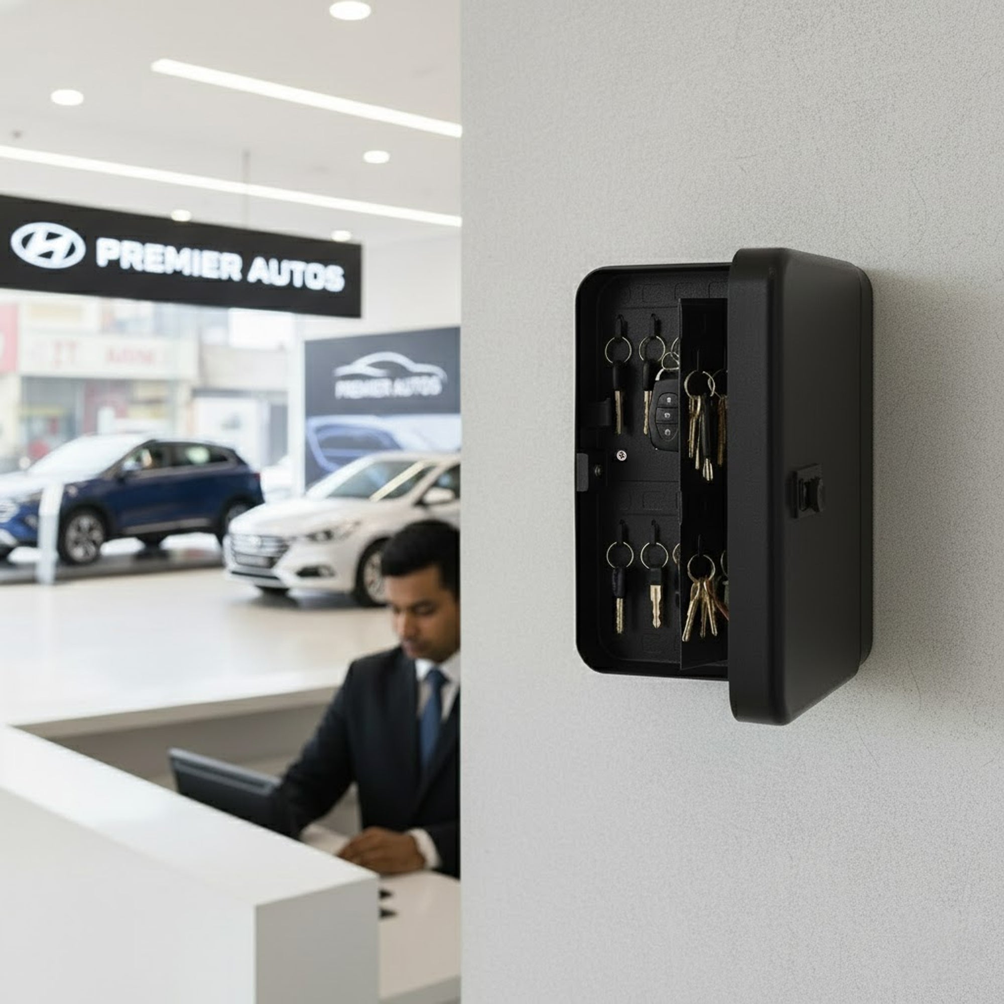 Number Lock Key Box - 48 Slots - oddpod