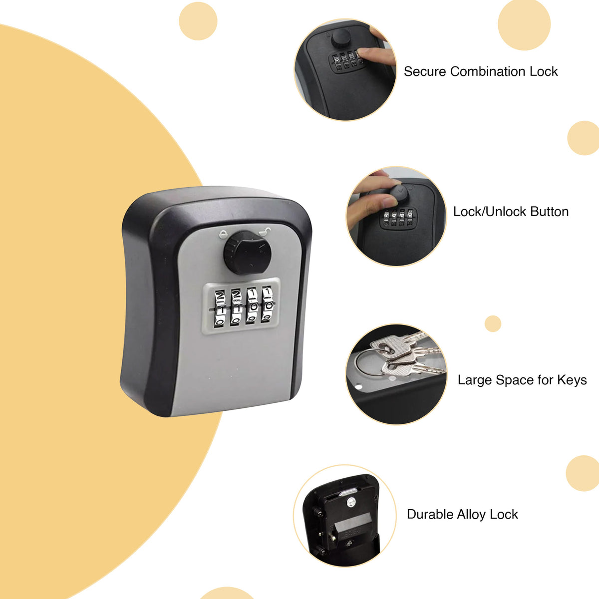 ABS Key Safe Box - oddpod