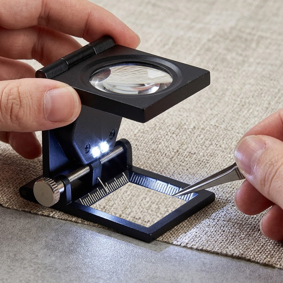 10X Folding Magnifier LED - oddpod