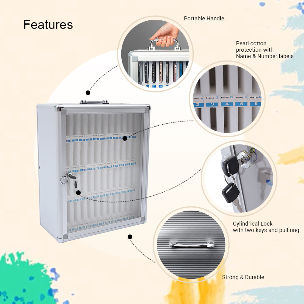 Mobile Storage Box - 12 Slots