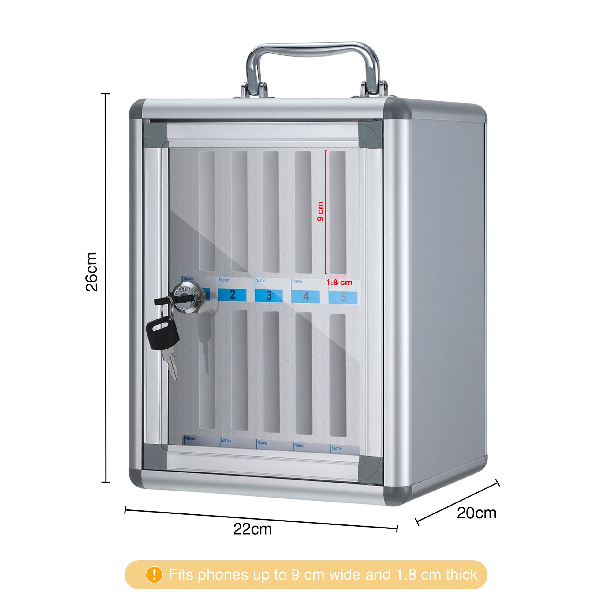 Mobile Storage Box - 12 Slots - oddpod