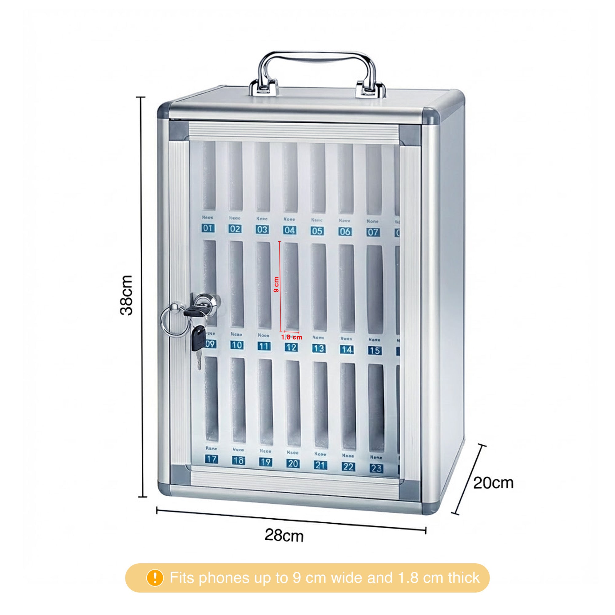 Mobile Storage Box - 24 Slots - oddpod