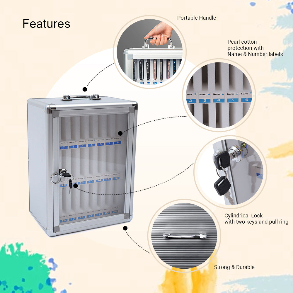Mobile Storage Box - 24 Slots