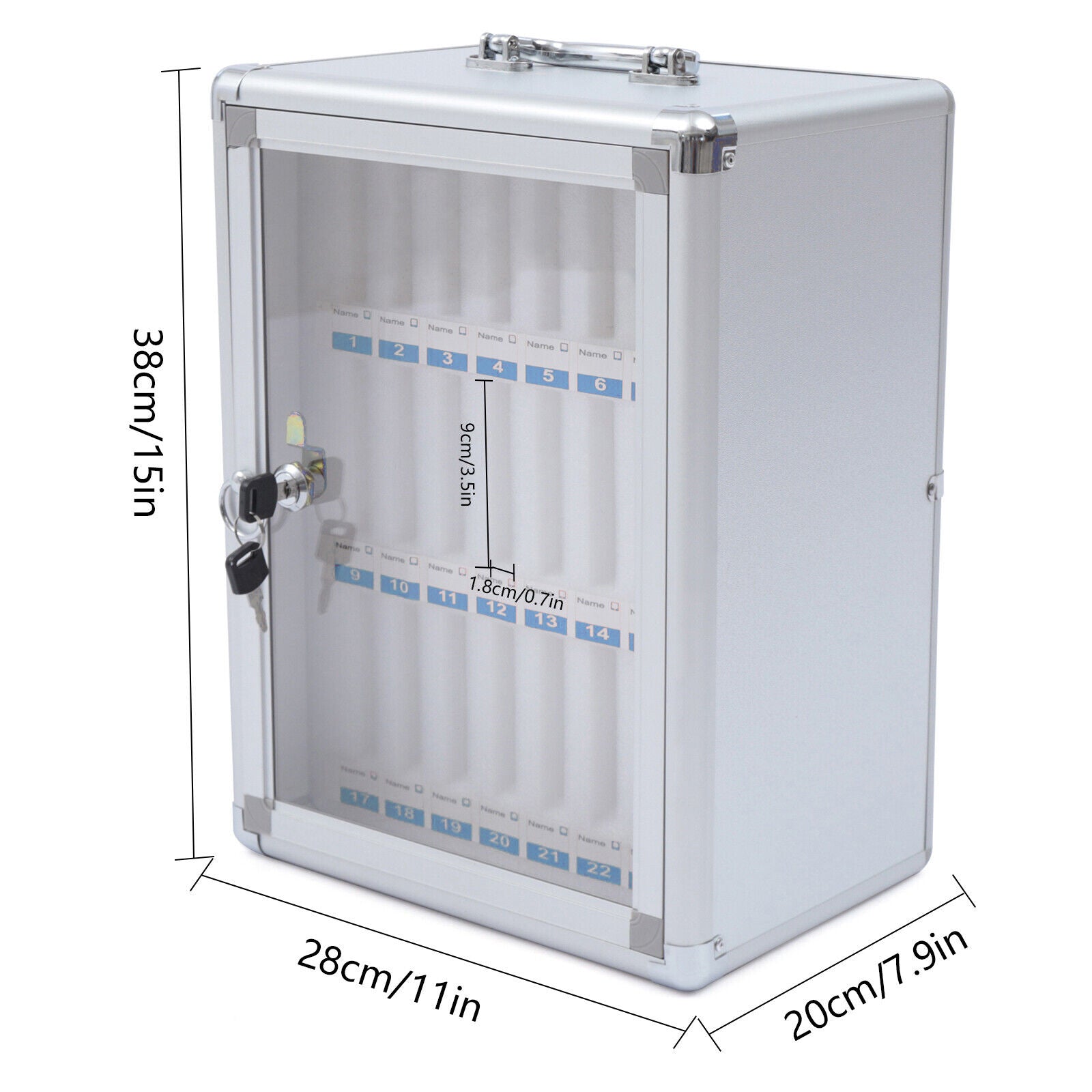 Mobile Storage Box - 24 Slots