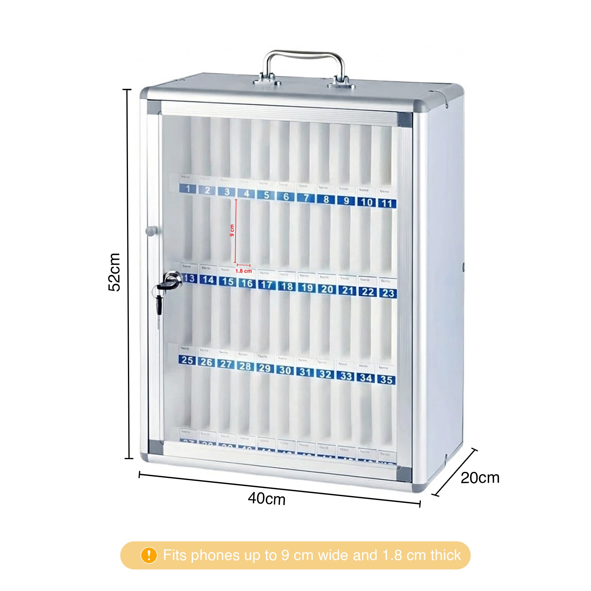 Mobile Storage Box - 48 Slots - oddpod