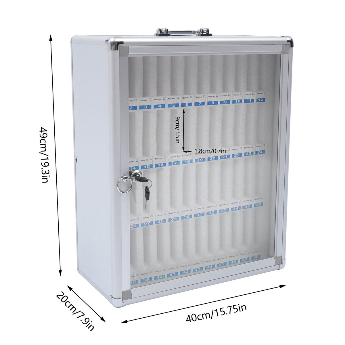 Mobile Storage Box - 48 Slots