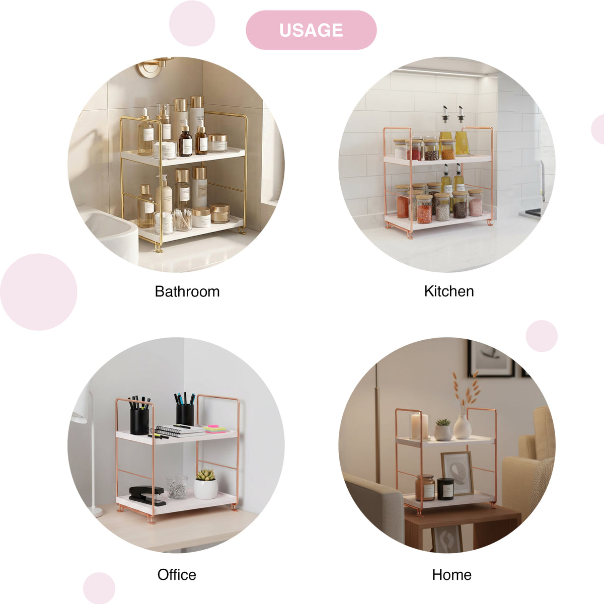 ModStack Shelf Dividers - 2 Tier - oddpod